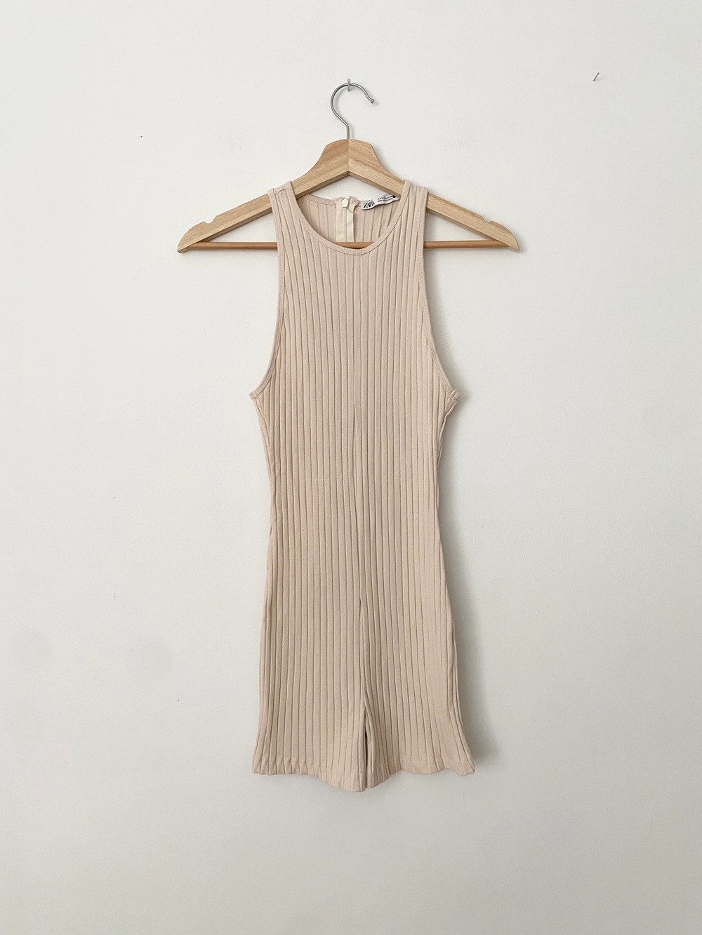 ZARA Ribbed Playsuit